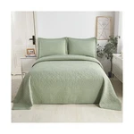 Winlife 100% Cotton Quilt Set Full/queen Sage Green 98X90 Inch Embroidery Flo.... Fixed Price $118.82.