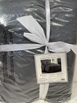 Swift Home Diamond Stitch Size Twin Quilt Set, Dark Gray New. Fixed Price $45.00.