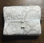 Pottery Barn Deepika Padukone Handcrafted Quilt Neutral King/cal Brand New!. Fixed Price $195.00.