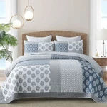 Y-plwomen Floral Quilt King Size, 100% Cotton 3 Piece Reversible B.... Fixed Price $154.39.