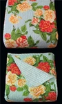 2-PC Betsey Johnson Colorful Shabby Floral Bouquet Quilted Twin Comforter & Sham. Fixed Price $79.99.