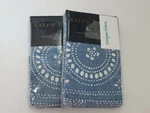 2 Ralph Lauren Isla Belize Standard Shams Nip. Fixed Price $85.95.