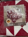 Cracker Barrel Scarlett King Reversible Size Quilt 110" X 95" - New. Fixed Price $189.99.