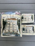 Vintage Inspired Double Wedding Ring Quilt Deadstock King Two Shams Included. Fixed Price $350.00.