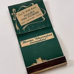 Pullar's Fine Flowers East Hartford Ct Vintage Matchbook Cover TB8-MB2-10. Fixed Price $13.50.
