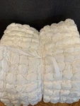 Pottery Barn Teen Marshmallow Jersey Quilt, Full/queen Ivory. Fixed Price $165.00.