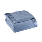 Oakridge Satin Fleece Blanket, Full/queen, Twin Or King Size 100% Polyes. Fixed Price $71.79.