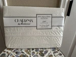 Nip Vintage Dots Charisma Queen Classic Flat Sheet 310 Supima Fieldcrest Usa. Fixed Price $245.00.