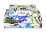 Bedding 4 Pieces Queen 100% Cotton Percale Sheets- Printed & Pillow.... Fixed Price $64.36.