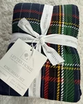 Levtex Home - Spencer Plaid Navy Quilted King Sham 36" 20" (pack Of 2). Fixed Price $33.99.