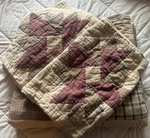 Vhc Brands Mayflower Market 100% Cotton Star Pattern Queen Quilt W/2 Shams Read. Fixed Price $139.99.
