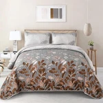 Wongs Floral Botanical Leaves Gradient Bedspread Coverlet Quilt Set Queen King. Fixed Price $48.17.