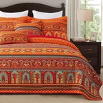 Twinrun Cotton King Quilt Bedding Set, Reversible Lightweight Bedspread,.... Fixed Price $104.24.