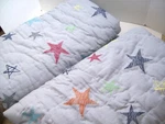 Pottery Barn Kids Gray Camden Star Cotton Twin Quilt New. Fixed Price $83.60.