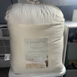 Casaluna Textured Chambray Cotton Comforter Set. California King.. Fixed Price $85.00.