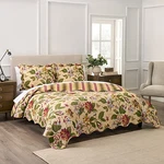 Waverly Laurel Spring 3-PC. Quilt Set Full/queen. Fixed Price $170.99.