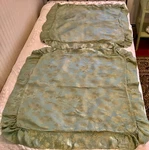 Pair Of Bella Notte Colette Euro Shams. Fixed Price $200.00.