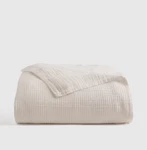 Nwt Quince Organic Ribbed Cotton Coverlet Only Twin Ivory Blanket Msrp $89.90. Fixed Price $54.99.