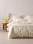 Linen House Chica Quilt Cover Set (natural) - Queen. Fixed Price $144.37.