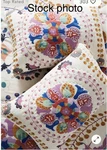 Anthropologie Delissa Cotton Double Sided Quilt Queen Bohemian Two Pillow Shams. Fixed Price $159.95.