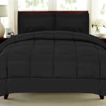 Sweet Home Collection Luxury Down Alternative All Season Comforter, Black, King. Fixed Price $48.32.
