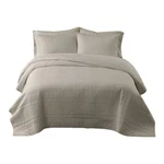 Truly Calm Home For Health Antimicrobial Twin Khaki 2 Piece Quilt Set. Fixed Price $32.99.