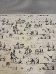 Paseo Road Ranch Life Quilt Queen Western Toile Reversible Soft Cotton Preowned. Fixed Price $45.00.