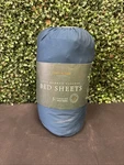 Cosy House 100% Bamboo Viscose Bed Sheets 5 Piece Split King Royal Blue. Fixed Price $36.00.