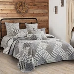 Virah Bella - Charming Grays Lightweight Reversible Quilt Set. Fixed Price $79.95.