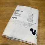 New Ikea Barndrom Forest Animal Pattern Twin Duvet Cover Pillowcase 405.047.01. Fixed Price $44.99.