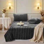 Tititada 3 Pieces Luxury Velvet Boho Quilt Sets Queen Size, Lightweight Decorati. Fixed Price $55.86.