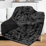 Reversible Faux Fur Blanket Soft Warm Fluffy Sherpa Sofa Throw Shaggy Plush. Fixed Price $49.99.