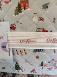 Cath Kidston London Christmas Snow Day Duck Egg Queen Quilt Bedspread New. Fixed Price $100.00.