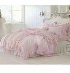 Rachel Ashwell Simply Shabby Chic 2PC Pink Ruffled Duvet Set - Twin. Fixed Price $99.99.