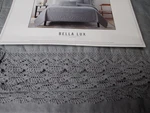 New Bella Lux Shabby Cottage Crochet Lace Gray Linen Cotton Quilt - Full/queen. Fixed Price $99.99.