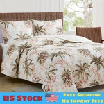 Tommy Bahama Bonny Cove 3-PIECE Quilt Set. Fixed Price $93.07.