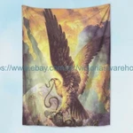 Mexico Classic Eagle Snake Tapestry Cloth Poster Bedspread Vintage Wall Art. Fixed Price $20.48.