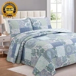 Line Home Fashions Windfall 2-PIECE Cotton Quilt Bedding Set Twin Size. Fixed Price $90.78.