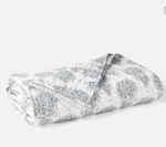 Coyuchi Full/queen Quilt Flores Tidal Reversible Cotton Handstitched Organic Nwt. Fixed Price $250.00.