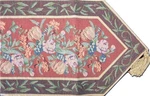 Dada Bedding Romantic Floral Field Of Roses Burgundy Red Tapestry Table Runner (. Fixed Price $18.99.