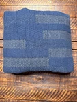 West Elm Reflections Linear Stitch Matelasse Quilt Indigo Full/queen New! Read. Fixed Price $130.00.