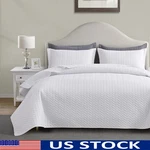 Lightweight Quilted Microfiber Bedding Set Cozy Coverlet All Season Use. Fixed Price $35.36.