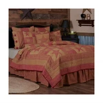 Vhc Brands Ninepatch Star Queen Quilt 90WX90L Country Patchwork Des... Fast Ship. Fixed Price $185.99.