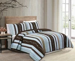 Mary Ann Reversible 100%COTTON 3-PIECE Quilt Set, Bedspread, Coverlet. Fixed Price $69.99.