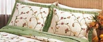 Vtg Sunham Veranda Ribbon Embroidered Pillow Shams Set Of 2 Cottagecore Nwt. Fixed Price $31.98.