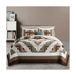 Genuine Patchwork Quilt Set 100% Cotton California King Bedspread Reversible .... Fixed Price $229.95.