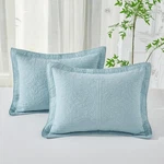 Winlife 100% Cotton Quilted Pillow Sham Floral Printed Cover Standard .... Fixed Price $41.68.
