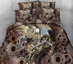 Obsolete Gear Rack 3D Printing Duvet Quilt Doona Covers Pillow Case Bedding Sets. Fixed Price $185.19.