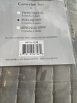 Madison Park Keaton Quilted Full/queen 3-PC. Set, Grey. Fixed Price $60.77.