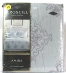 Count Croscill Amira Soft Blue Full/queen Quilt 90 In X 100% Cotton. Fixed Price $134.99.